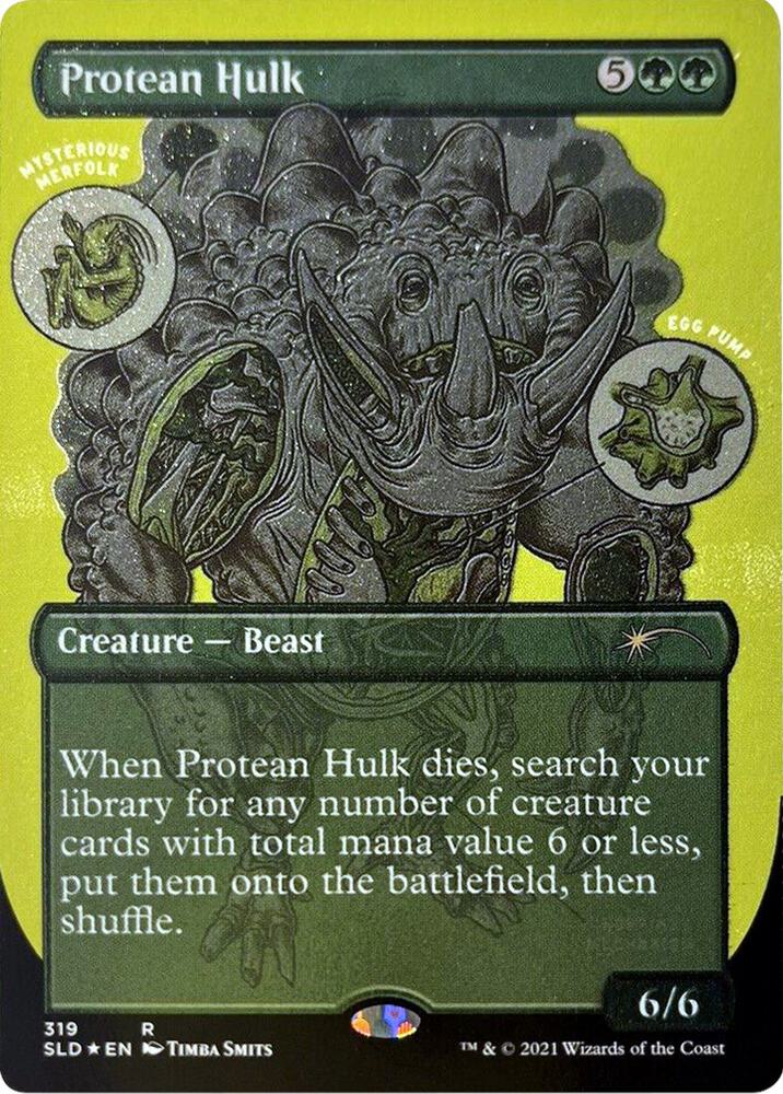 Protean Hulk Foil Etched 319 (Secret Lair Drop Series)  - Foil | Good Games Adelaide SA