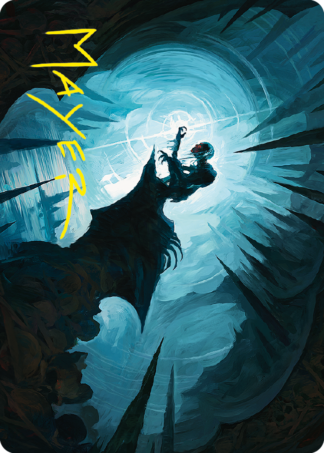 Gollum, Patient Plotter Art Card (Gold-Stamped Signature) [The Lord of the Rings: Tales of Middle-earth Art Series] | Good Games Adelaide SA