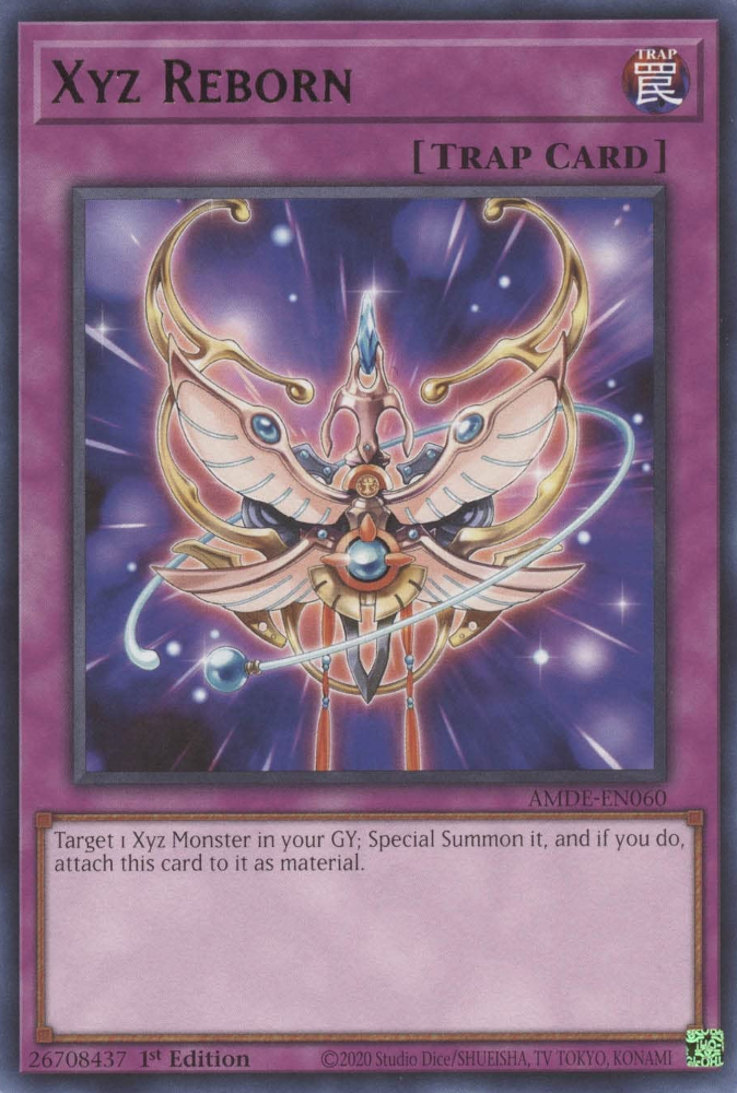 Xyz Reborn [AMDE-EN060] Rare | Good Games Adelaide SA