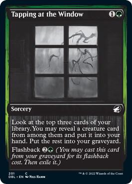 Tapping at the Window 201 (Innistrad: Double Feature)  - Foil | Good Games Adelaide SA