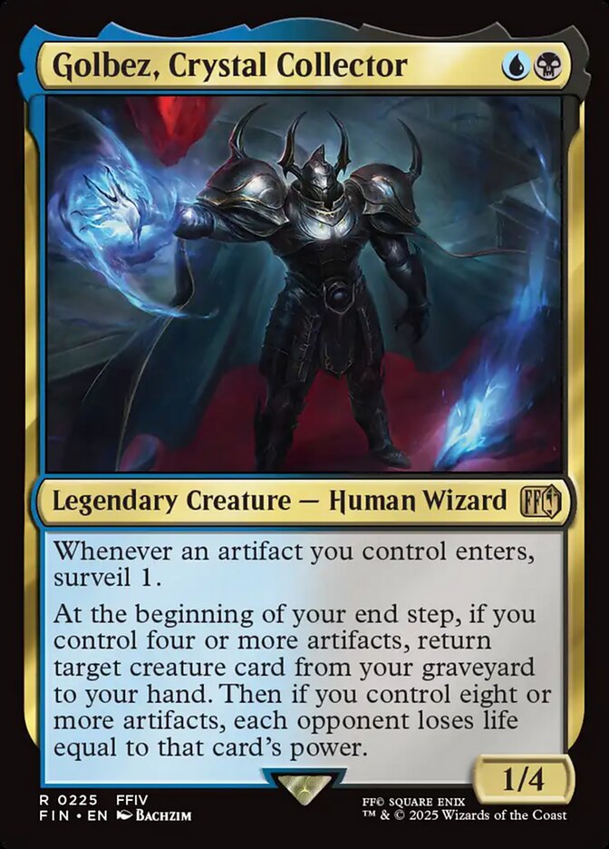 Golbez, Crystal Collector 225 (FINAL FANTASY)  - Foil | Good Games Adelaide SA