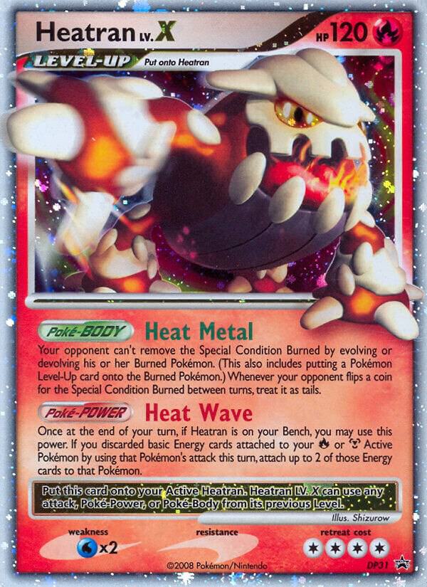 Heatran LVX DP31 (Diamond and Pearl Promos)  - Holofoil | Good Games Adelaide SA