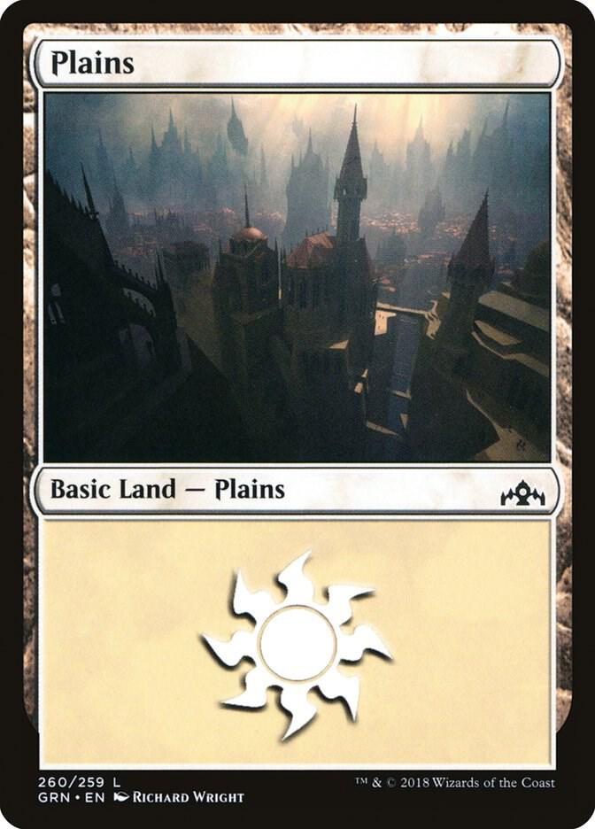 Plains 260 (Guilds of Ravnica)  | Good Games Adelaide SA