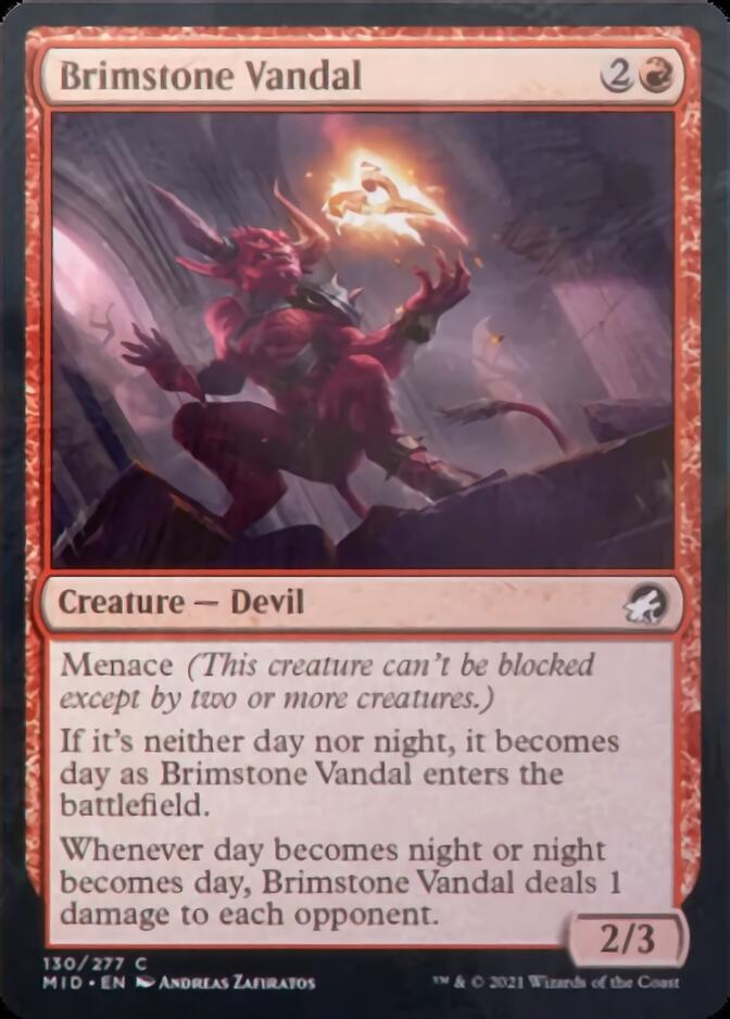Brimstone Vandal [Innistrad: Midnight Hunt] | Good Games Adelaide SA