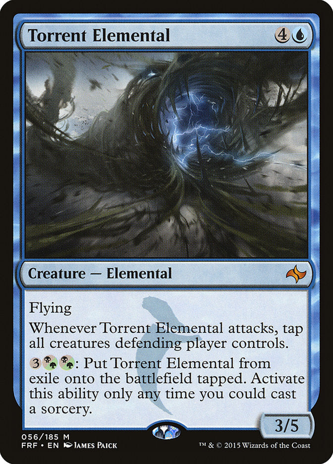 Torrent Elemental 56/185 (Fate Reforged)  - Foil | Good Games Adelaide SA