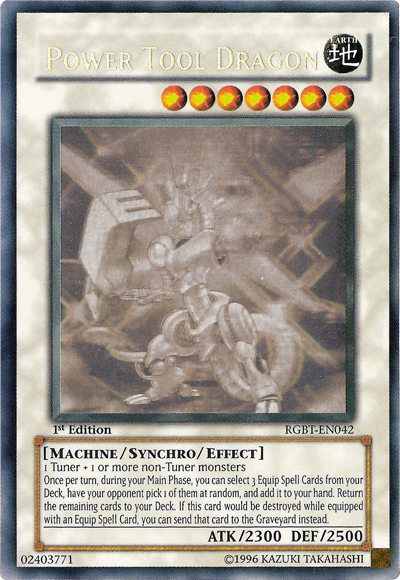 Power Tool Dragon [RGBT-EN042] Ultimate Rare | Good Games Adelaide SA