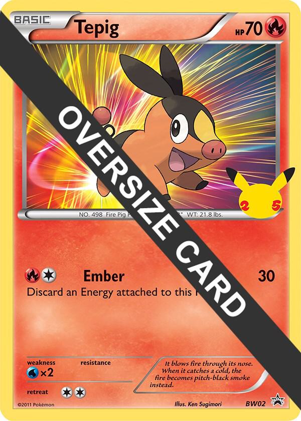 Tepig BW02 (First Partner Pack)  | Good Games Adelaide SA
