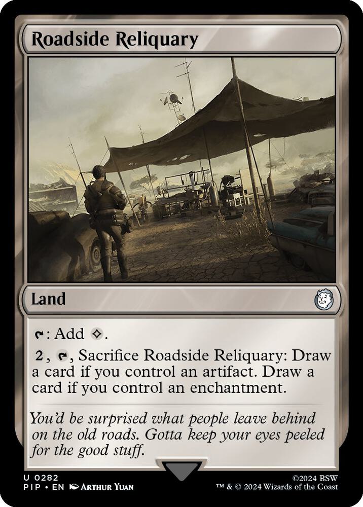Roadside Reliquary 282 (Universes Beyond: Fallout)  - Foil | Good Games Adelaide SA