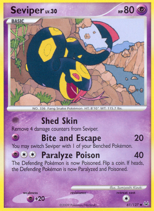 Seviper (61/127) [Platinum: Base Set] | Good Games Adelaide SA