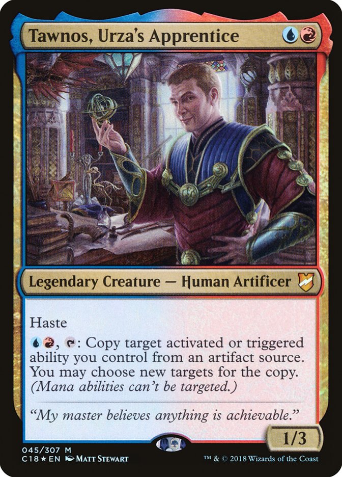 Tawnos, Urza's Apprentice 45 (Commander 2018)  - Foil | Good Games Adelaide SA