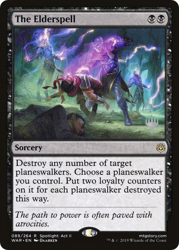The Elderspell 89 (Promo Pack: Throne of Eldraine)  - Foil | Good Games Adelaide SA