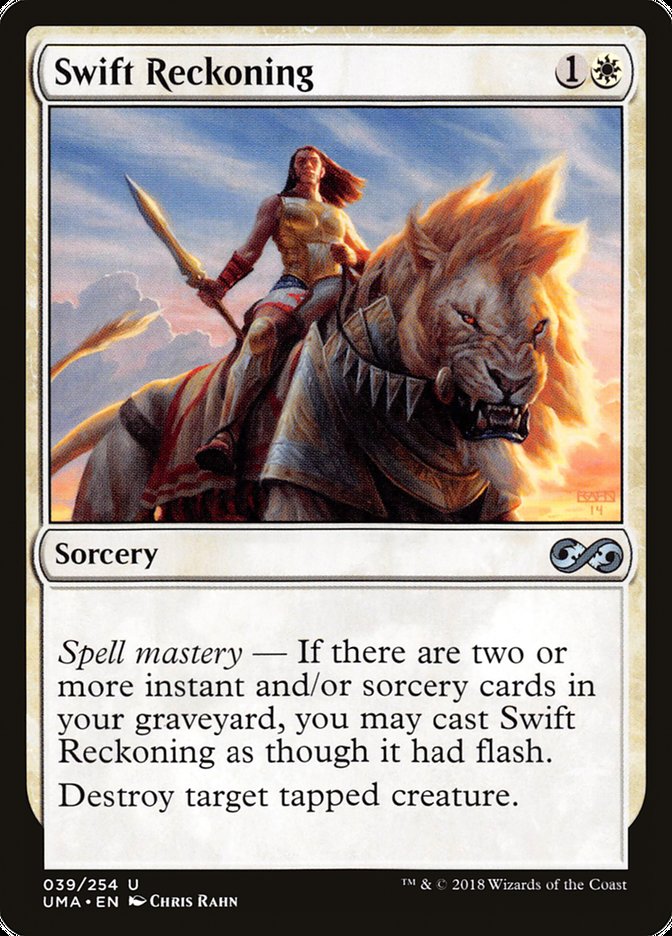 Swift Reckoning 39 (Ultimate Masters)  - Foil | Good Games Adelaide SA