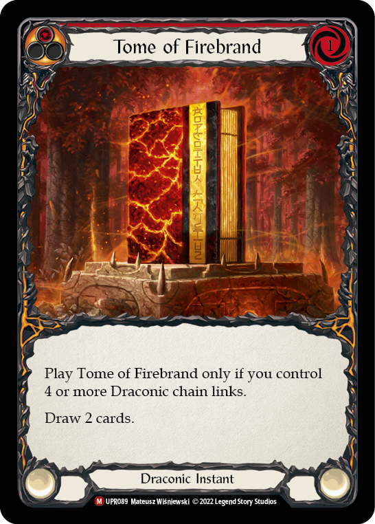 Tome of Firebrand [UPR089] (Uprising) | Good Games Adelaide SA