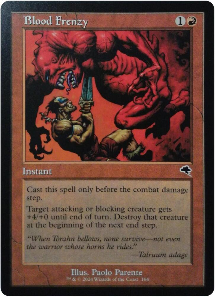 Blood Frenzy  (The List Reprints)  | Good Games Adelaide SA