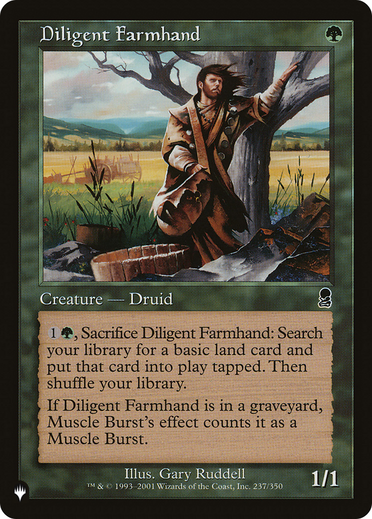 Diligent Farmhand [The List Reprints] | Good Games Adelaide SA