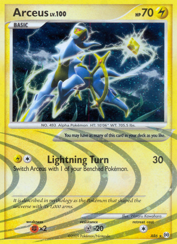 Arceus (AR6) [Platinum: Arceus] | Good Games Adelaide SA