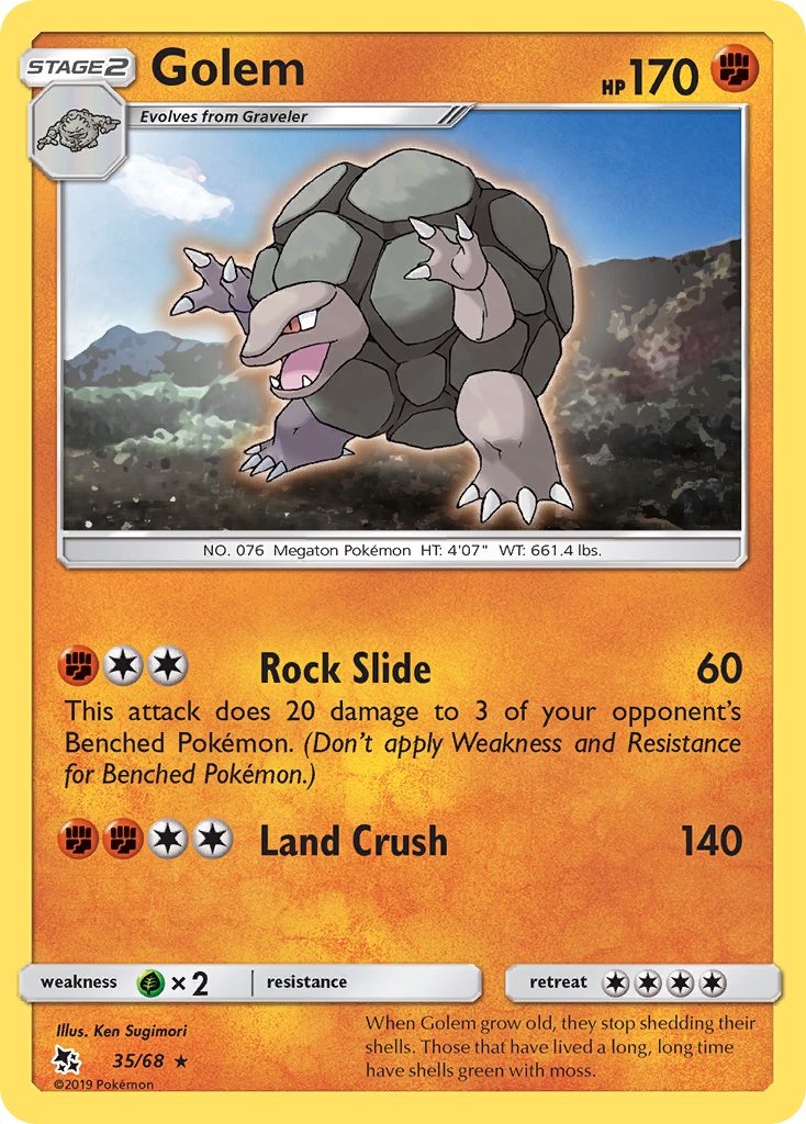 Golem (35/68) [Sun & Moon: Hidden Fates] | Good Games Adelaide SA