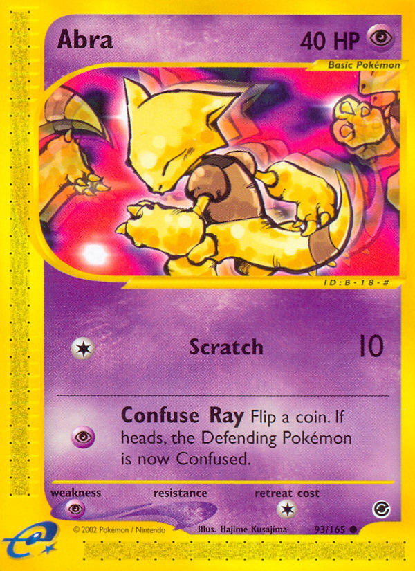 Abra (93/165) [Expedition: Base Set] | Good Games Adelaide SA