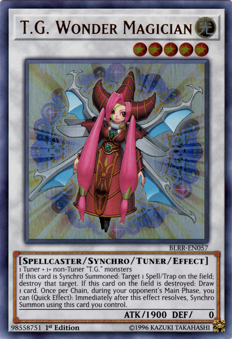 T.G. Wonder Magician [BLRR-EN057] Ultra Rare | Good Games Adelaide SA