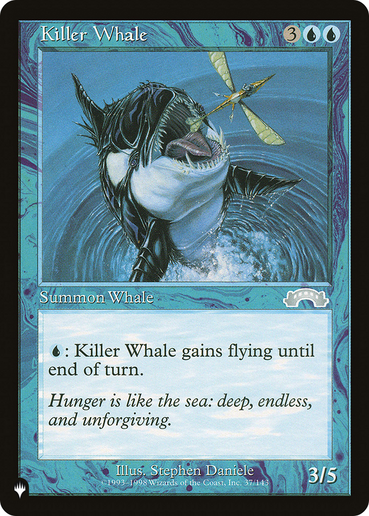 Killer Whale [The List Reprints] | Good Games Adelaide SA