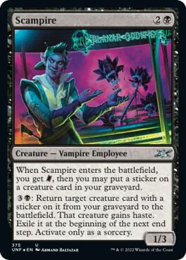 Scampire Galaxy Foil 375 (Unfinity)  - Foil | Good Games Adelaide SA