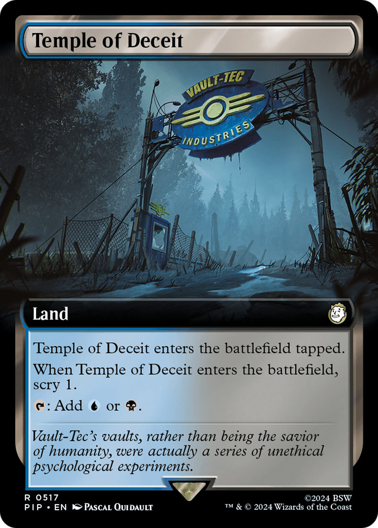 Temple of Deceit (Extended Art) [Fallout] | Good Games Adelaide SA