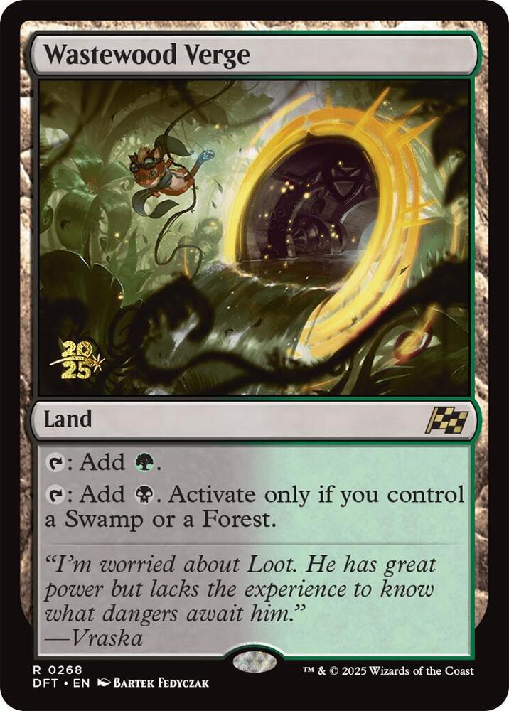 Wastewood Verge 268 (Prerelease Cards)  - Foil | Good Games Adelaide SA