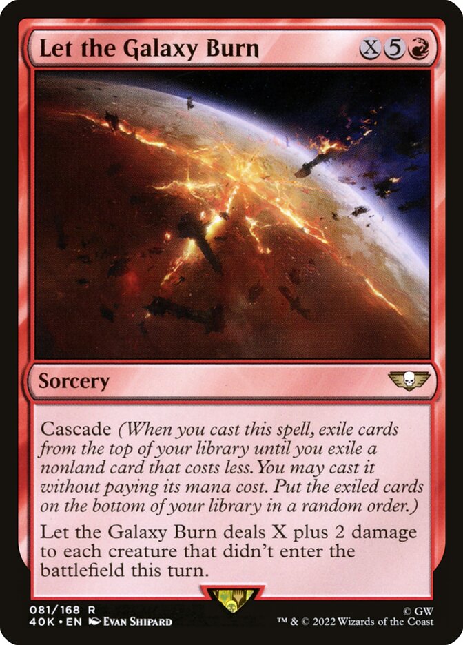 Let the Galaxy Burn 81 (Universes Beyond: Warhammer 40,000)  | Good Games Adelaide SA