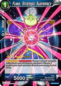 Fuwa, Strategic Supremacy (Divine Multiverse Draft Tournament) (DB2-045) [Tournament Promotion Cards] | Good Games Adelaide SA