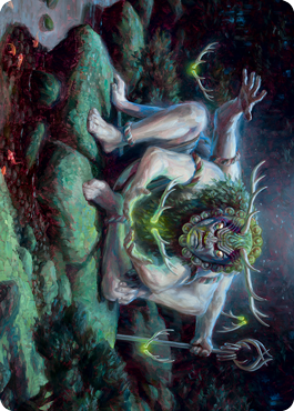 Myojin of Towering Might Art Card [Kamigawa: Neon Dynasty Art Series] | Good Games Adelaide SA