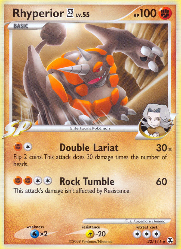 Rhyperior (32/111) [Platinum: Rising Rivals] | Good Games Adelaide SA