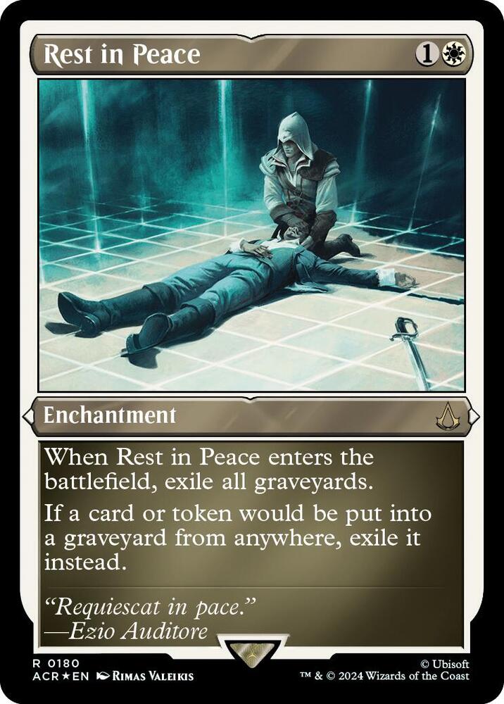 Rest in Peace 180 (Universes Beyond: Assassin's Creed)  - Foil | Good Games Adelaide SA