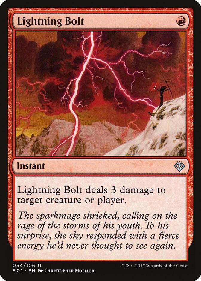 Lightning Bolt 54 (Archenemy: Nicol Bolas)  | Good Games Adelaide SA