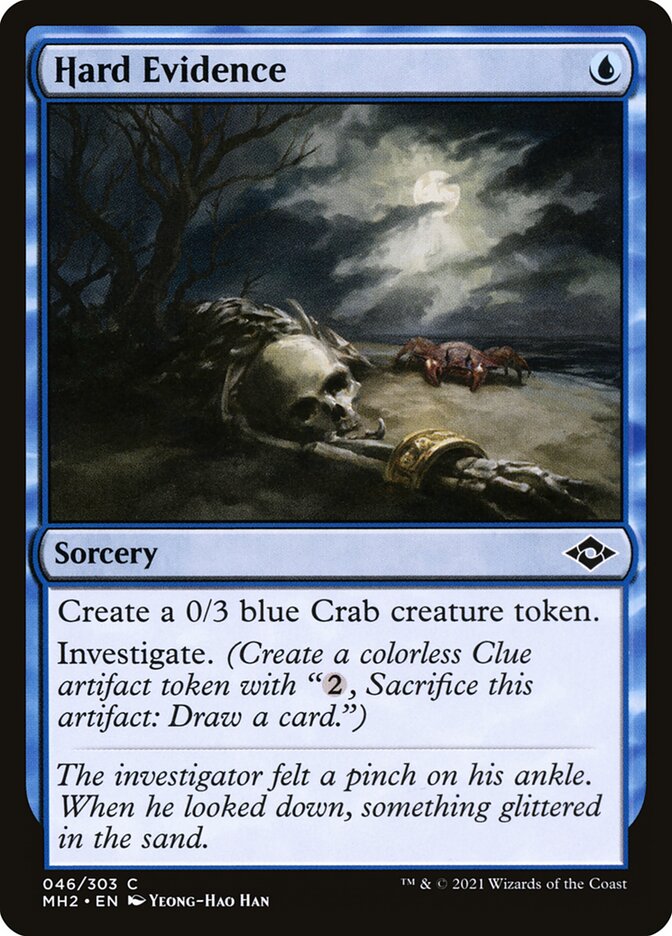 Hard Evidence 46 (Modern Horizons 2)  - Foil | Good Games Adelaide SA