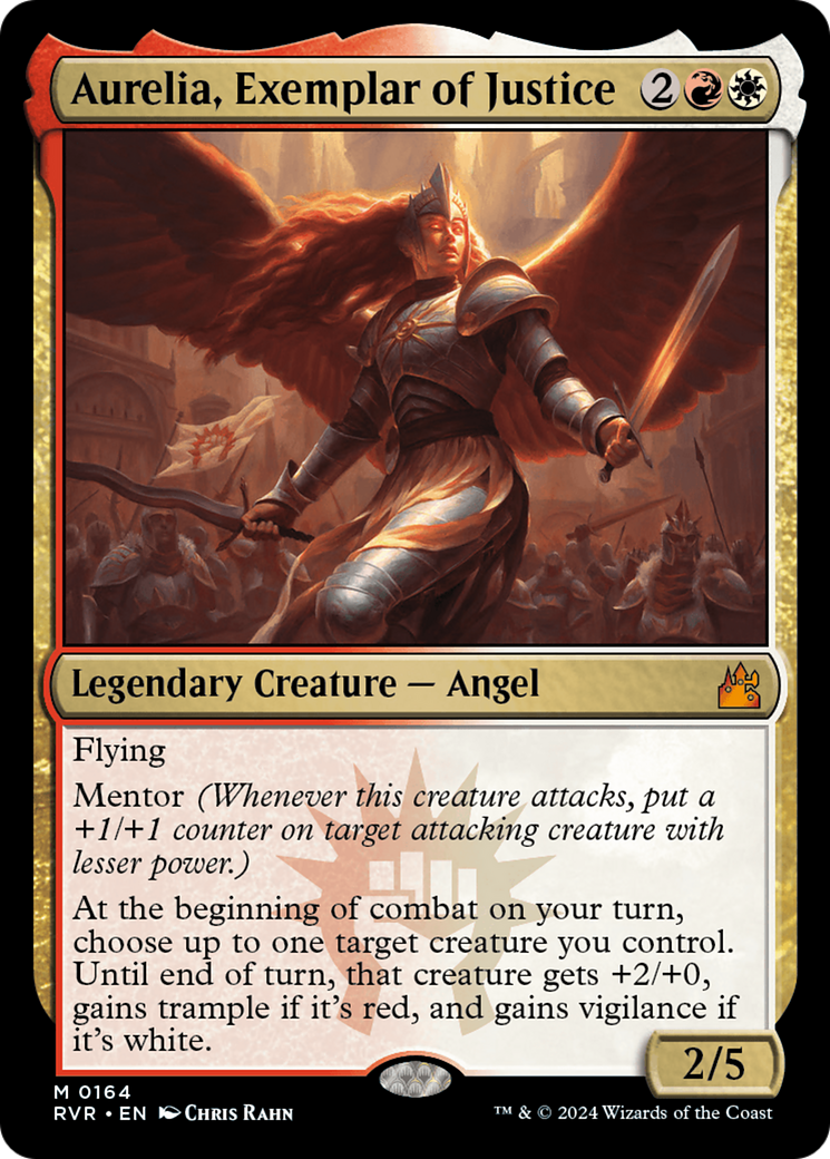 Aurelia, Exemplar of Justice [Ravnica Remastered] | Good Games Adelaide SA