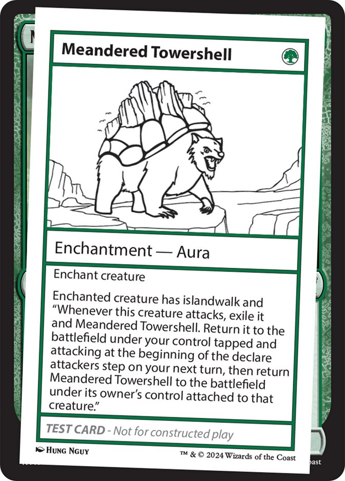 Meandered Towershell  (Mystery Booster 2 Playtest Cards)  | Good Games Adelaide SA