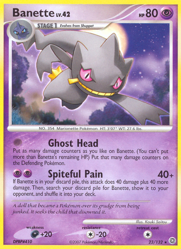 Banette (23/132) [Diamond & Pearl: Secret Wonders] | Good Games Adelaide SA