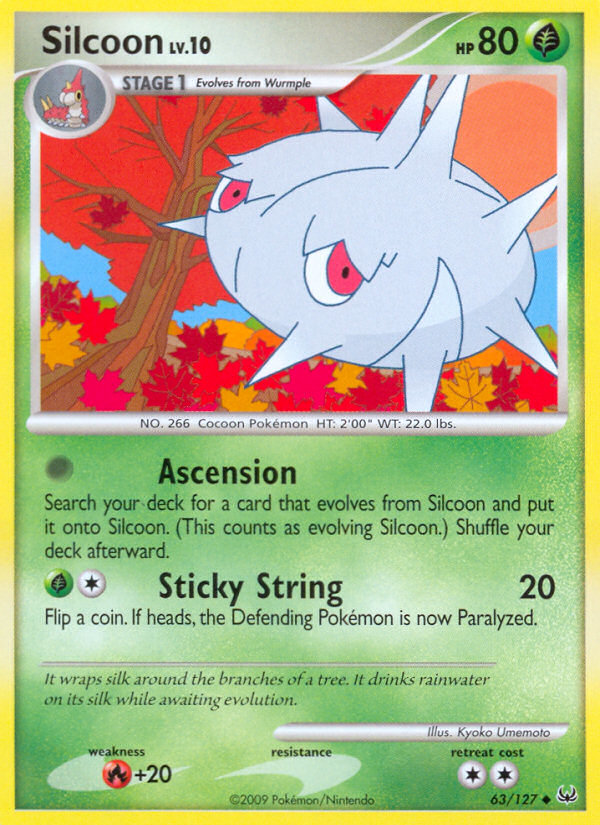 Silcoon (63/127) [Platinum: Base Set] | Good Games Adelaide SA