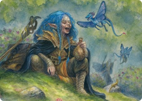 Feywild Trickster Art Card [Dungeons & Dragons: Adventures in the Forgotten Realms Art Series] | Good Games Adelaide SA