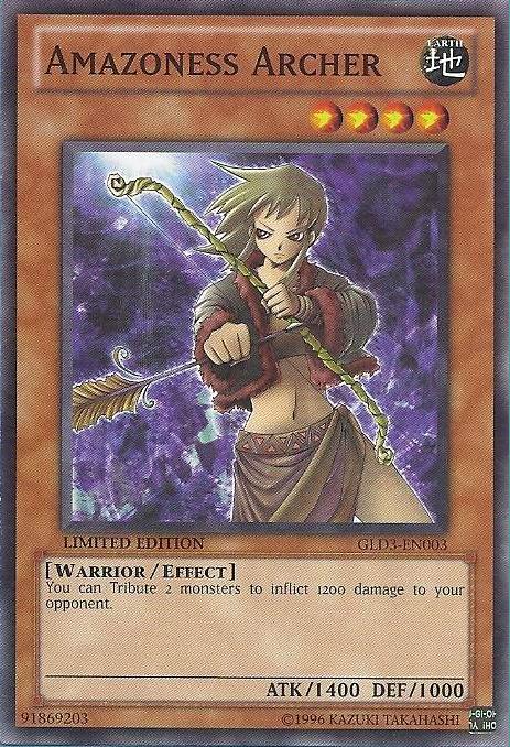 Amazoness Archer [GLD3-EN003] Common | Good Games Adelaide SA