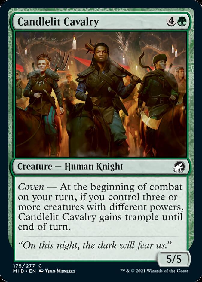 Candlelit Cavalry [Innistrad: Midnight Hunt] | Good Games Adelaide SA