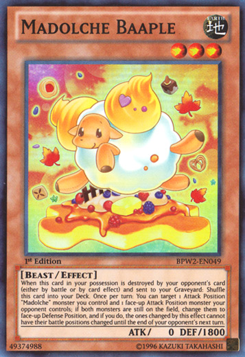 Madolche Baaple [BPW2-EN049] Super Rare | Good Games Adelaide SA