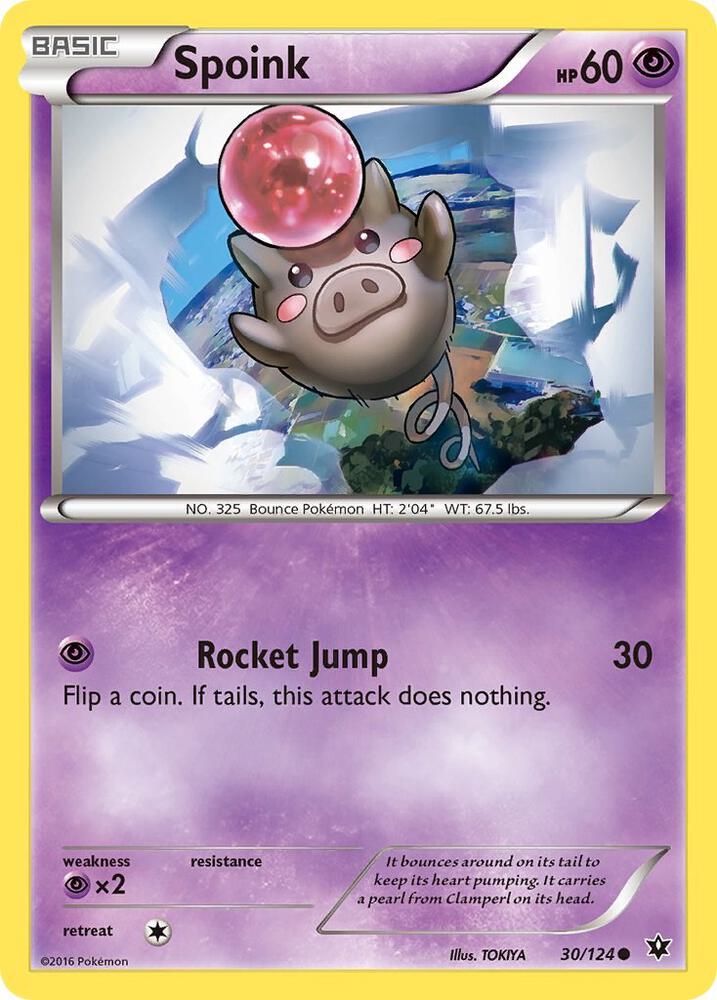 Spoink 30/124 (XY - Fates Collide)  | Good Games Adelaide SA