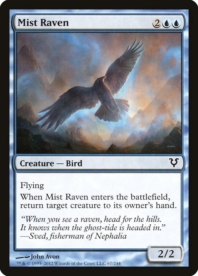 Mist Raven [Avacyn Restored] | Good Games Adelaide SA