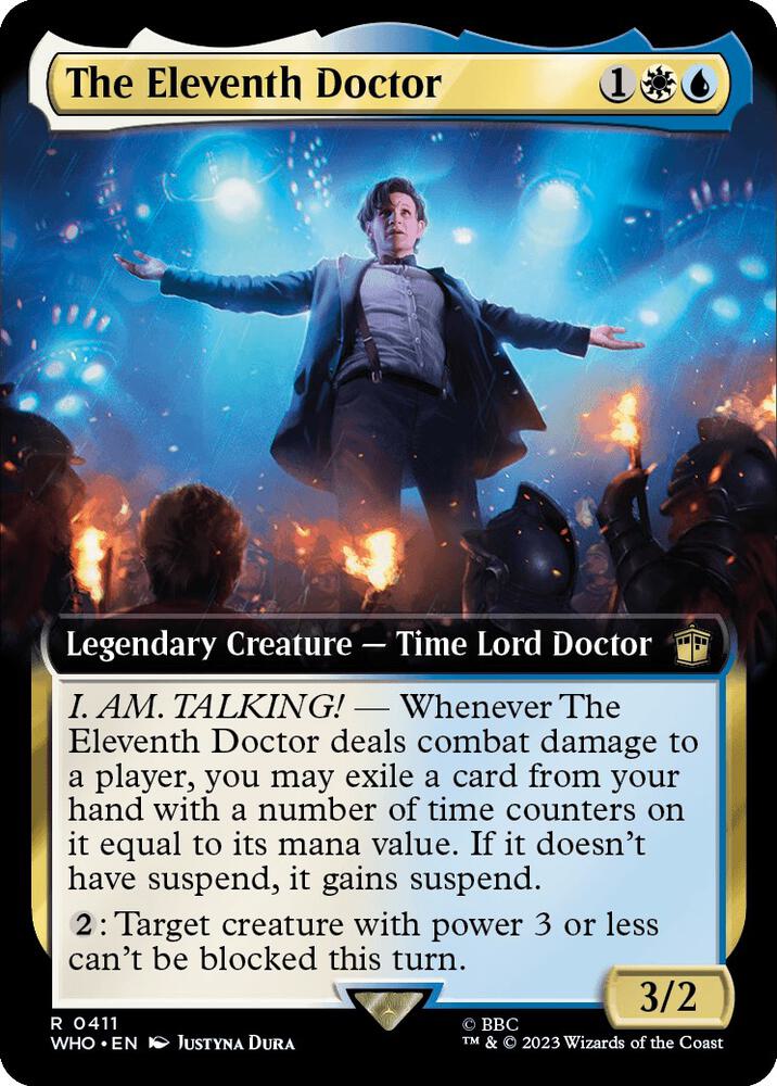 The Eleventh Doctor 411 (Universes Beyond: Doctor Who)  | Good Games Adelaide SA