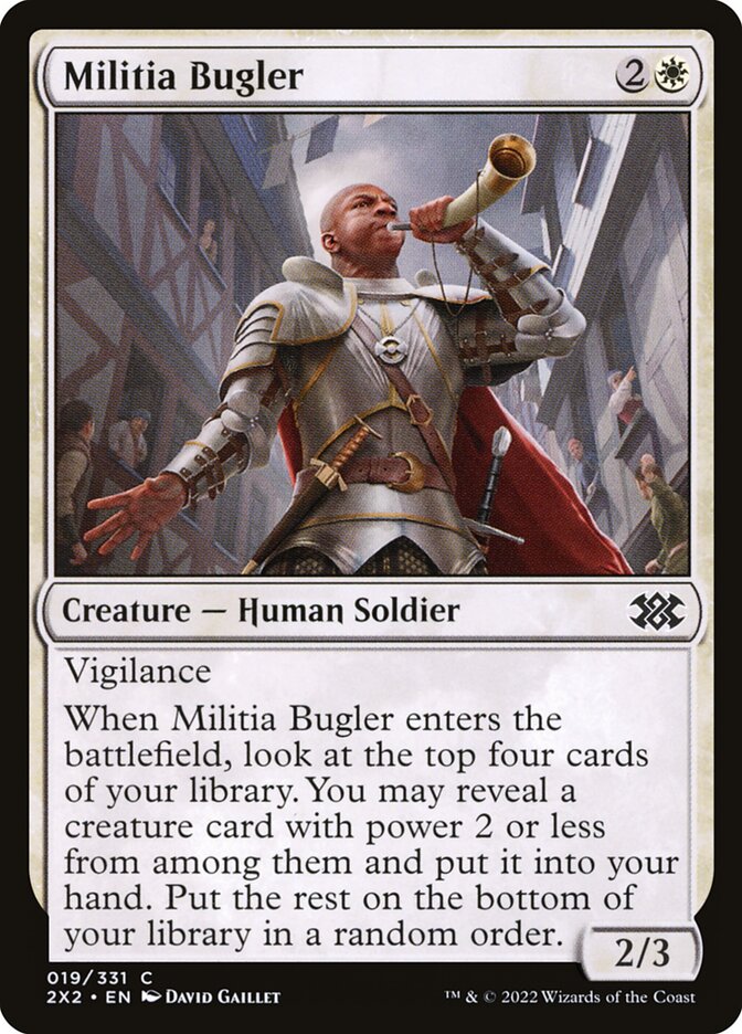 Militia Bugler 19 (Double Masters 2022)  | Good Games Adelaide SA