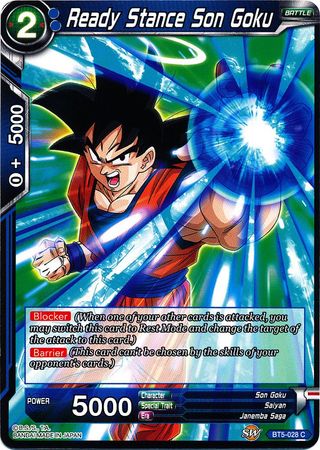 Ready Stance Son Goku (BT5-028) [Miraculous Revival] | Good Games Adelaide SA