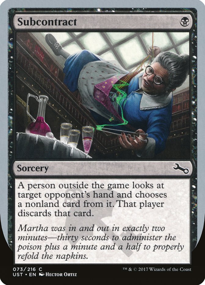 Subcontract 73 (Unstable)  | Good Games Adelaide SA