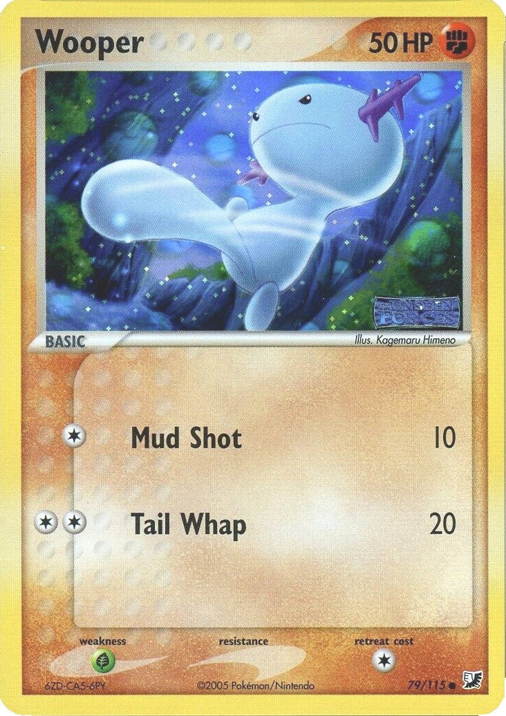Wooper (79/115) (Stamped) [EX: Unseen Forces] | Good Games Adelaide SA