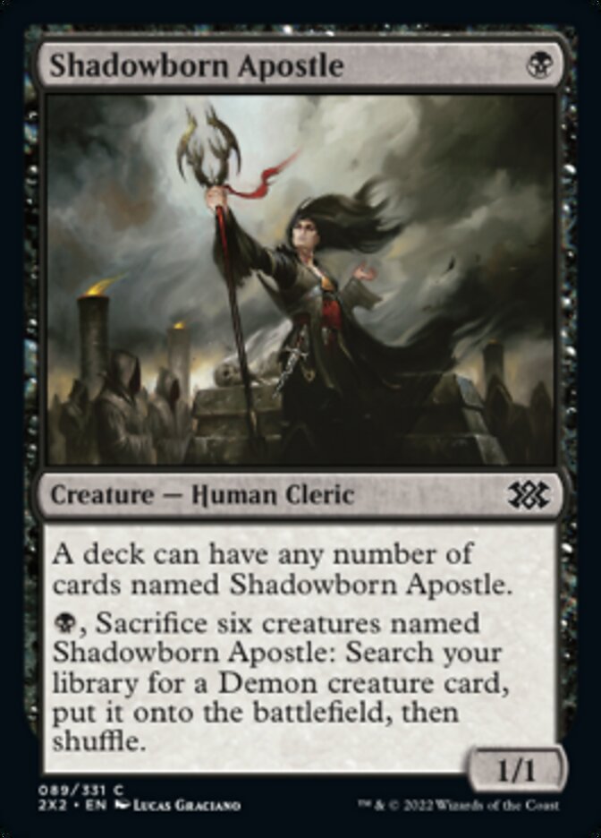 Shadowborn Apostle [Double Masters 2022] | Good Games Adelaide SA